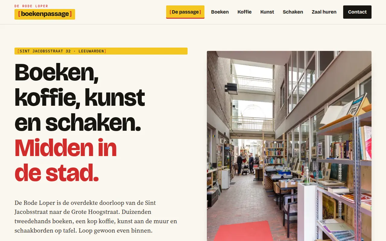 boekenpassage.nl detailweergave