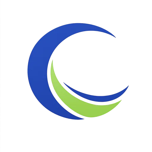 Logo ontwerp Crescent — Consulting · Advies door StudioFab Friesland