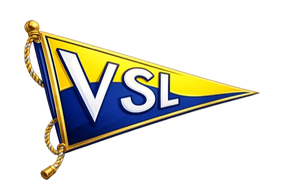 VSL — Vereniging Sneeker Lijnen logo na redesign €99 — professioneel logo ontwerp StudioFab